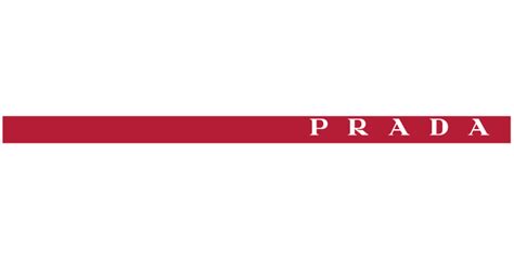 prada linea rossa transparant logo